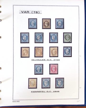 1862-1874, Collection départementale sur le Var