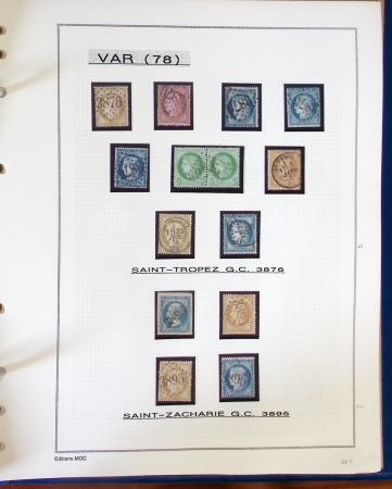 1862-1874, Collection départementale sur le Var