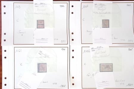 1875-1935, Très belle sélection. Plusieurs colonies françaises,