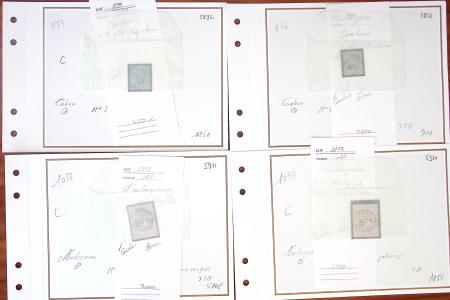 1875-1935, Très belle sélection. Plusieurs colonies françaises,