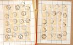1882-94, CHEMIN DE FER, stock important des REIMPRESSIONS des valeurs