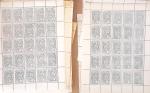 1882-94, CHEMIN DE FER, stock important des REIMPRESSIONS des valeurs