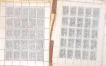 1882-94, CHEMIN DE FER, stock important des REIMPRESSIONS des valeurs