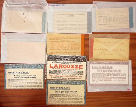 1903-1929, Lot d'une soixantaine de carnets, dont N°137C