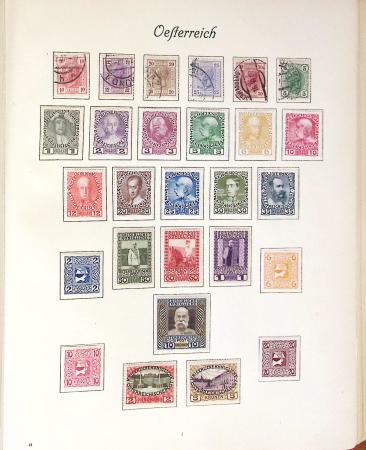 1850-2006, Mint & used collection of Austria in two
