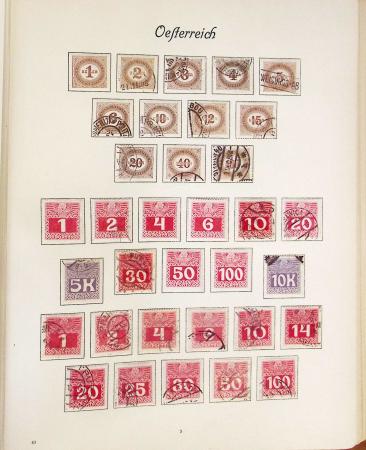 1850-2006, Mint & used collection of Austria in two