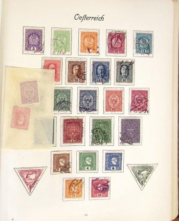 1850-2006, Mint & used collection of Austria in two