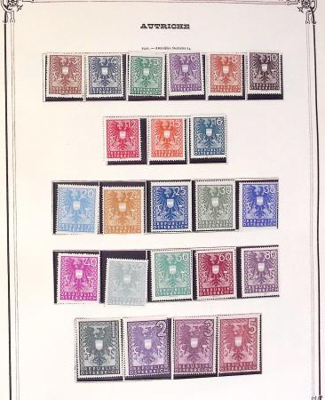 1850-2006, Mint & used collection of Austria in two