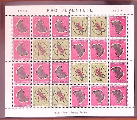 1850-1990 Small selection of Switzerland with classics