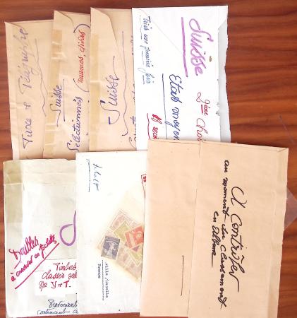 1850-1990 Small selection of Switzerland with classics