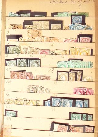 1859-1979, Excellent stock des colonies proprement