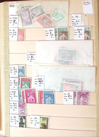 1859-1979, Excellent stock des colonies proprement