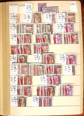 1859-1979, Excellent stock des colonies proprement