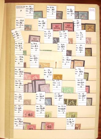 1859-1979, Excellent stock des colonies proprement