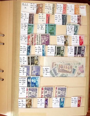 1859-1979, Excellent stock des colonies proprement
