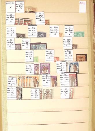 1859-1979, Excellent stock des colonies proprement