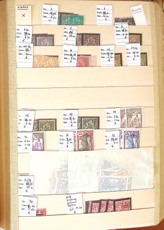 1859-1979, Excellent stock des colonies proprement
