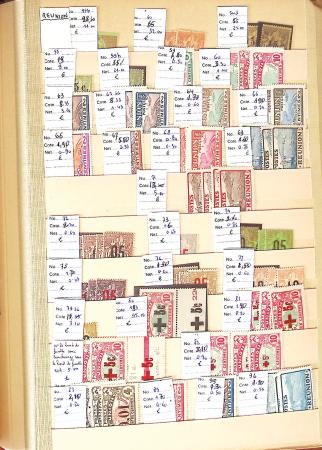 1859-1979, Excellent stock des colonies proprement