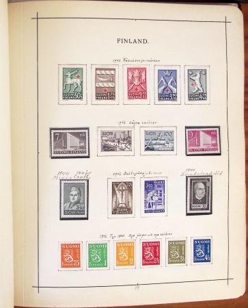 1860-1999, Chiefly mint collection in Borek album,