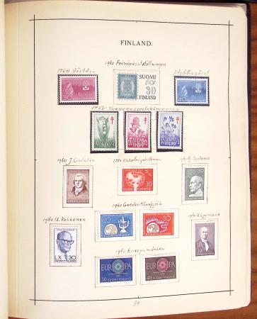 1860-1999, Chiefly mint collection in Borek album,