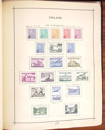 1860-1999, Chiefly mint collection in Borek album,