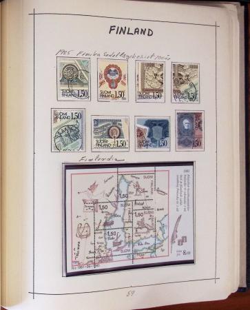 1860-1999, Chiefly mint collection in Borek album,