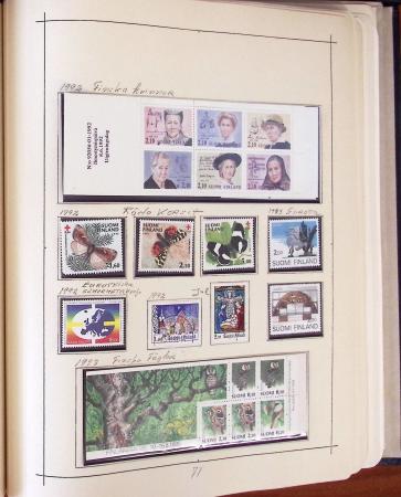 1860-1999, Chiefly mint collection in Borek album,