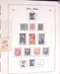 1852-1990, Mint & used estate of Italy in seven albums