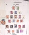 1852-1990, Mint & used estate of Italy in seven albums