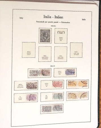 1852-1990, Mint & used estate of Italy in seven albums