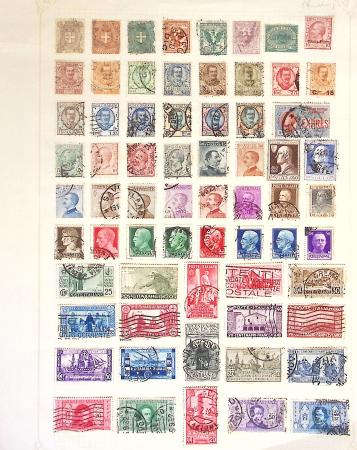 1852-1990, Mint & used estate of Italy in seven albums