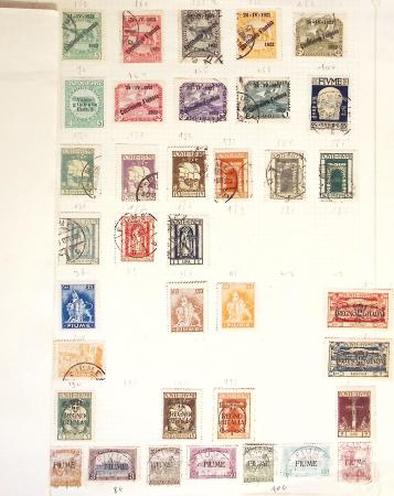 1852-1990, Mint & used estate of Italy in seven albums