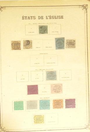 1852-1990, Mint & used estate of Italy in seven albums