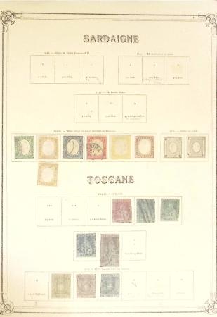 1852-1990, Mint & used estate of Italy in seven albums