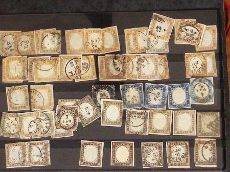 1852-1990, Mint & used estate of Italy in seven albums