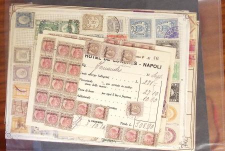 1852-1990, Mint & used estate of Italy in seven albums