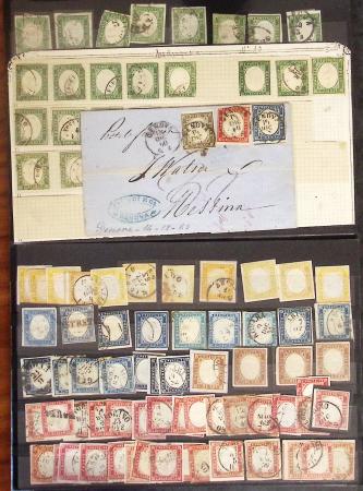 1852-1990, Mint & used estate of Italy in seven albums