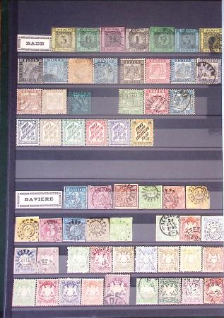 1850-1960, Mint & used group in 20 stockbooks or albums,