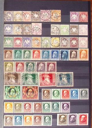 1850-1960, Mint & used group in 20 stockbooks or albums,