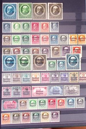 1850-1960, Mint & used group in 20 stockbooks or albums,