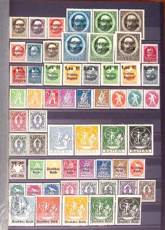 1850-1960, Mint & used group in 20 stockbooks or albums,