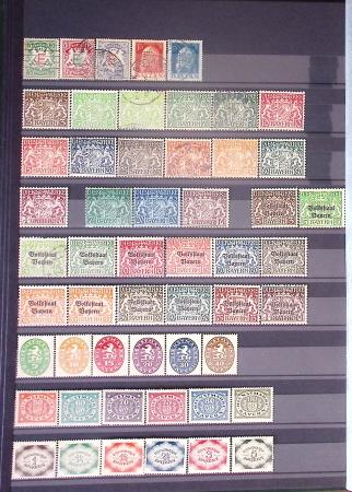 1850-1960, Mint & used group in 20 stockbooks or albums,