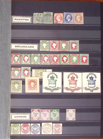 1850-1960, Mint & used group in 20 stockbooks or albums,