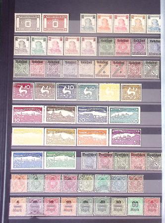 1850-1960, Mint & used group in 20 stockbooks or albums,