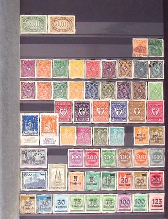 1850-1960, Mint & used group in 20 stockbooks or albums,