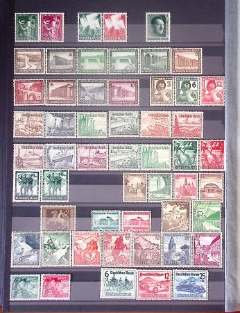 1850-1960, Mint & used group in 20 stockbooks or albums,