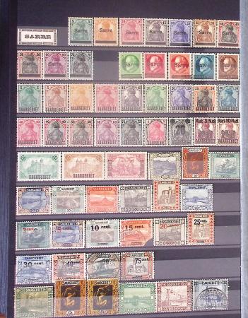 1850-1960, Mint & used group in 20 stockbooks or albums,