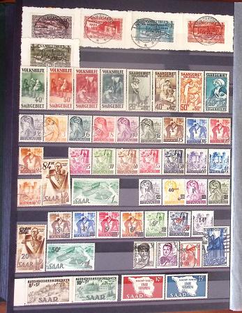 1850-1960, Mint & used group in 20 stockbooks or albums,