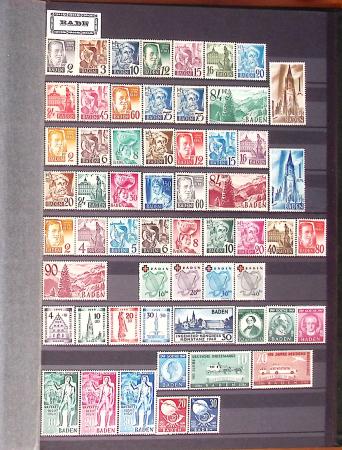 1850-1960, Mint & used group in 20 stockbooks or albums,