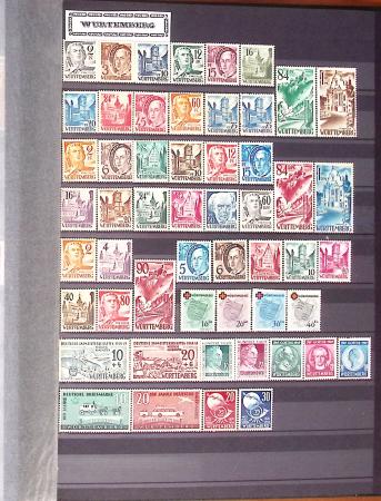 1850-1960, Mint & used group in 20 stockbooks or albums,